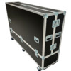 90 LCD Plasma TV Split Twin Lift Off Lid Flight Case